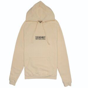 Exclusive Official Taylor Swift The Eras Tour Beige Hoodie Small - NEW
